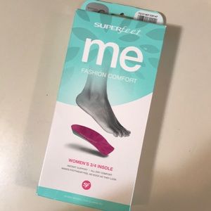 Super feet women’s 3/4 insoles